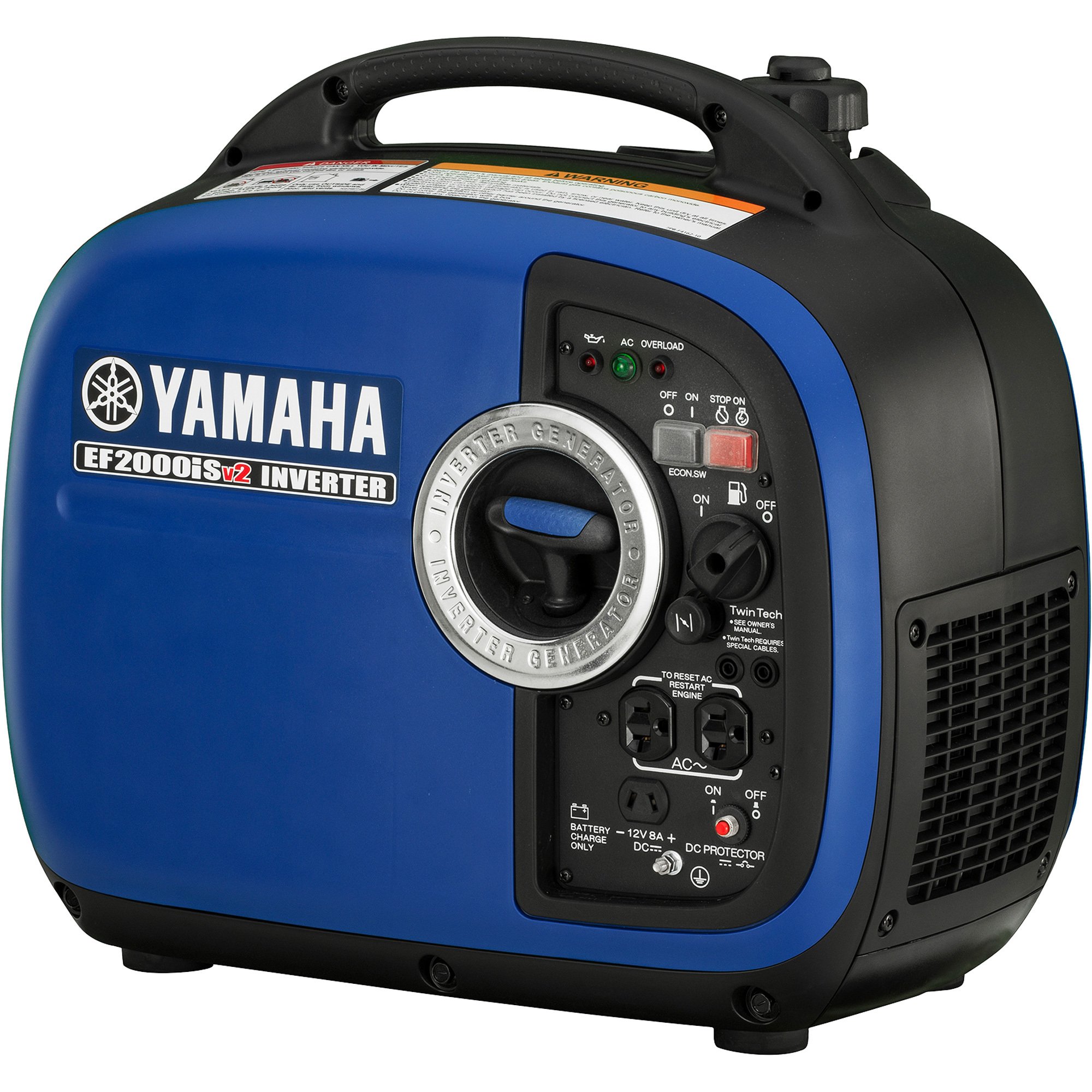 Yamaha Inverter Generator — 2000 Surge Watts 1600 Rated Watts Carb Compliant Model Ef2000is